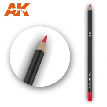 AK Watercolor Pencil Red AK10031